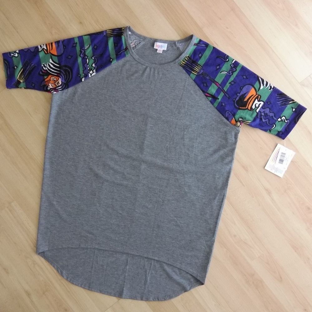 Nwt Lularoe XS Halloween 2017 Irma Tunic Top Witch